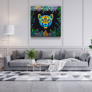 ・"Animal Republic-Cheetah"・Designers Collection Glass Wall Art - ArtDesigna Glass Printing Wall Art