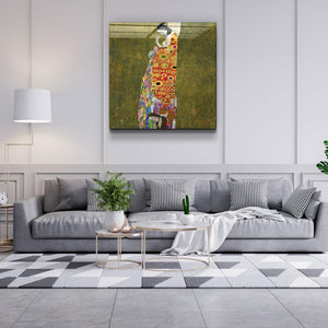 ."Gustav Klimt's Hope II ". Glass Wall Art - ArtDesigna Glass Printing Wall Art