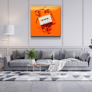 ."Cassette". Designer's Collection Glass Wall Art - ArtDesigna Glass Printing Wall Art