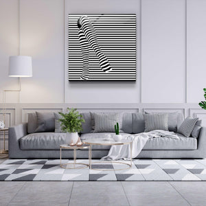 ."Line Legs". Designer's Collection Glass Wall Art - ArtDesigna Glass Printing Wall Art