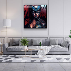 ."Tattooed v8". Designer's Collection Glass Wall Art - ArtDesigna Glass Printing Wall Art