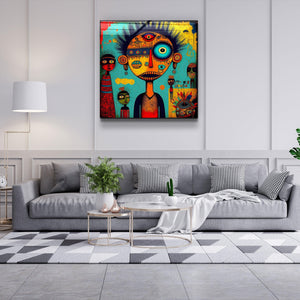 ."Africans". Designer's Collection Glass Wall Art - ArtDesigna Glass Printing Wall Art