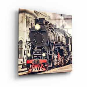 ・"Train"・Glass Wall Art - ArtDesigna Glass Printing Wall Art