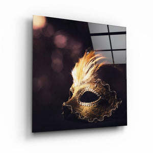 ・"Ball Mask"・Glass Wall Art - ArtDesigna Glass Printing Wall Art