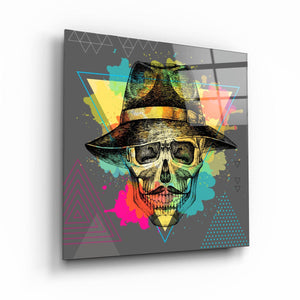 ・"Skulla4"・Glass Wall Art - ArtDesigna Glass Printing Wall Art