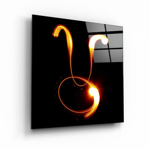 ."Taurus Zodiac Symbol". Glass Wall Art - ArtDesigna Glass Printing Wall Art