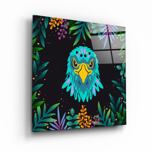 ・"Animal Republic-Eagle"・Designers Collection Glass Wall Art - ArtDesigna Glass Printing Wall Art
