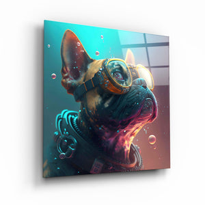 ."Gatekeeper". Secret World Collection Glass Wall Art - ArtDesigna Glass Printing Wall Art