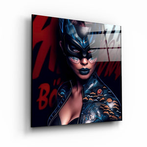 ."Tattooed v4". Designer's Collection Glass Wall Art - ArtDesigna Glass Printing Wall Art