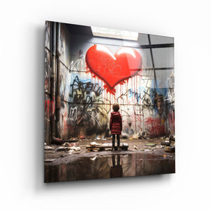 ."Love Me". Designers Collection Glass Wall Art - ArtDesigna Glass Printing Wall Art