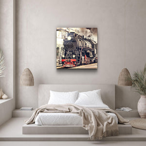 ・"Train"・Glass Wall Art - ArtDesigna Glass Printing Wall Art