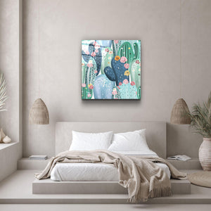 ・"Cactus"・Glass Wall Art - ArtDesigna Glass Printing Wall Art