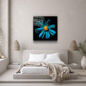 ・"Green Flower"・Glass Wall Art - ArtDesigna Glass Printing Wall Art