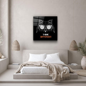 ・"Owl"・Glass Wall Art - ArtDesigna Glass Printing Wall Art