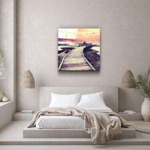 ・"Sunset Landscape 2"・Glass Wall Art - ArtDesigna Glass Printing Wall Art