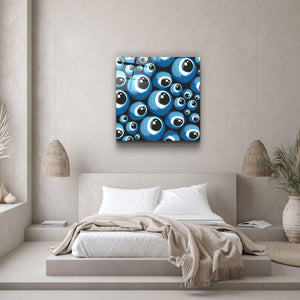 ・"Eyeballs"・Glass Wall Art - ArtDesigna Glass Printing Wall Art