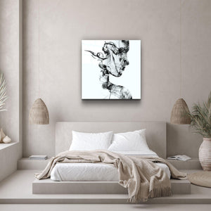 ・"Smoky Lines"・Glass Wall Art - ArtDesigna Glass Printing Wall Art