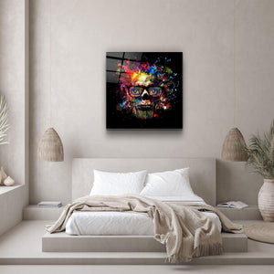 ・"Skeleton"・Glass Wall Art - ArtDesigna Glass Printing Wall Art