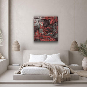 ・"Abstract Patterns"・Glass Wall Art - ArtDesigna Glass Printing Wall Art