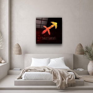 ."Zodiac V2 - Sagittarius". Glass Wall Art - ArtDesigna Glass Printing Wall Art