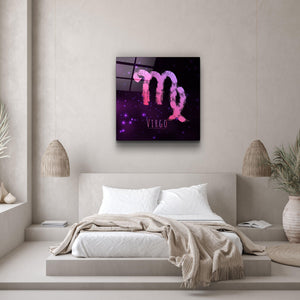 ."Zodiac V2 - Virgo". Glass Wall Art - ArtDesigna Glass Printing Wall Art