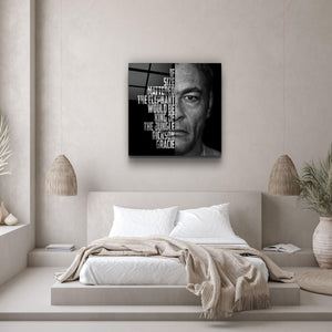 ・"Rickson Gracie"・Designers Collection Glass Wall Art - ArtDesigna Glass Printing Wall Art