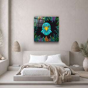 ・"Animal Republic-Eagle"・Designers Collection Glass Wall Art - ArtDesigna Glass Printing Wall Art