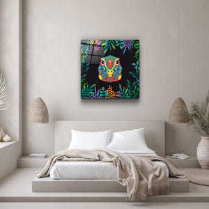 ・"Animal Republic-Iguana"・Designers Collection Glass Wall Art - ArtDesigna Glass Printing Wall Art