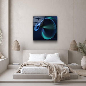 ."Bract". Designer's Collection Glass Wall Art - ArtDesigna Glass Printing Wall Art