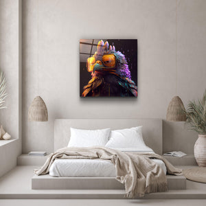 ."Aviator". Secret World Collection Glass Wall Art - ArtDesigna Glass Printing Wall Art