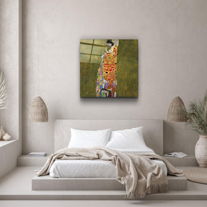 ."Gustav Klimt's Hope II ". Glass Wall Art - ArtDesigna Glass Printing Wall Art