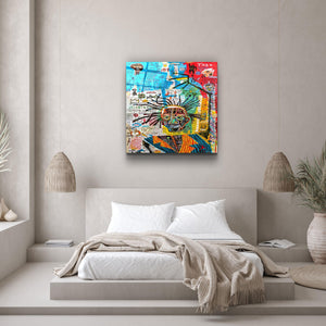 ."Abstract Weird". Designer's Collection Glass Wall Art - ArtDesigna Glass Printing Wall Art
