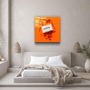 ."Cassette". Designer's Collection Glass Wall Art - ArtDesigna Glass Printing Wall Art