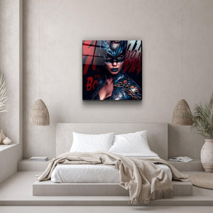 ."Tattooed v4". Designer's Collection Glass Wall Art - ArtDesigna Glass Printing Wall Art