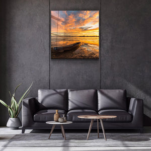 ・"Lake"・Glass Wall Art - ArtDesigna Glass Printing Wall Art