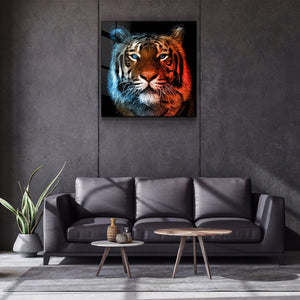 Fierce Beauty | Glass Wall Art - Artdesigna
