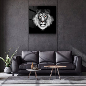 ・"Lion"・Glass Wall Art - ArtDesigna Glass Printing Wall Art