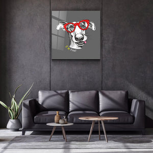 ・"I'm Fine"・Glass Wall Art - ArtDesigna Glass Printing Wall Art