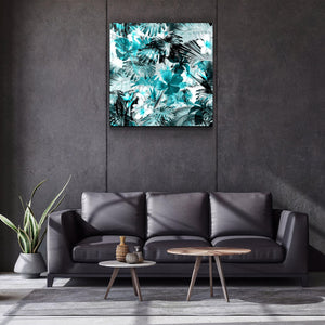 ・"Tropical Leaves"・Glass Wall Art - ArtDesigna Glass Printing Wall Art