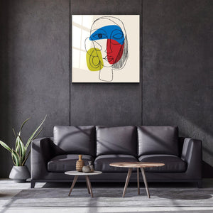・"Closeup Drawing"・Glass Wall Art - ArtDesigna Glass Printing Wall Art