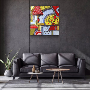 ・"Tikkaa"・Glass Wall Art - ArtDesigna Glass Printing Wall Art
