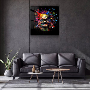 ・"Skeleton"・Glass Wall Art - ArtDesigna Glass Printing Wall Art