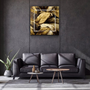・"Leaves "・Glass Wall Art - ArtDesigna Glass Printing Wall Art