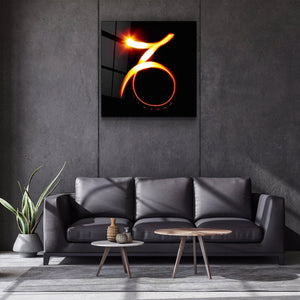 ."Capricorn Zodiac Symbol". Glass Wall Art - ArtDesigna Glass Printing Wall Art