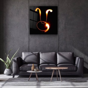 ."Taurus Zodiac Symbol". Glass Wall Art - ArtDesigna Glass Printing Wall Art