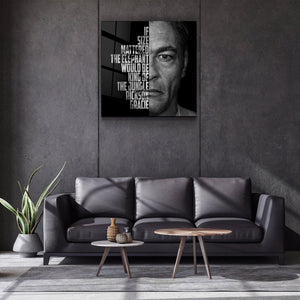 ・"Rickson Gracie"・Designers Collection Glass Wall Art - ArtDesigna Glass Printing Wall Art