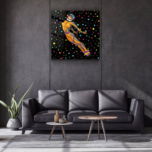 ・"Flying Inside Bubbles"・Glass Wall Art - ArtDesigna Glass Printing Wall Art