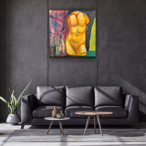 ・"The Body 2"・Hand-Drawn Image - Glass Wall Art - ArtDesigna Glass Printing Wall Art