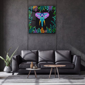 ・"Animal Republic-Elephant"・Designers Collection Glass Wall Art - ArtDesigna Glass Printing Wall Art