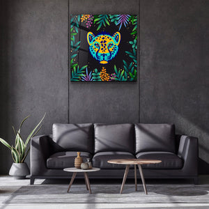 ・"Animal Republic-Cheetah"・Designers Collection Glass Wall Art - ArtDesigna Glass Printing Wall Art
